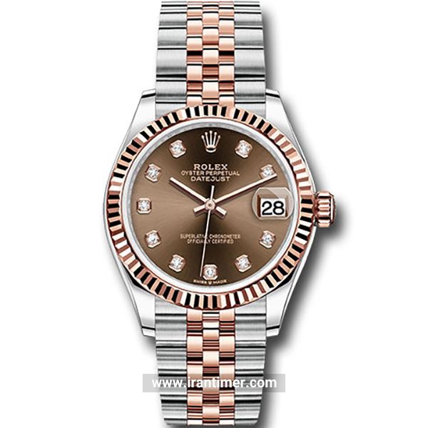 قیمت و خرید ساعت مچی زنانه رولکس(Rolex) مدل 278271 CHODJ BROWN کلاسیک | اورجینال و اصلی