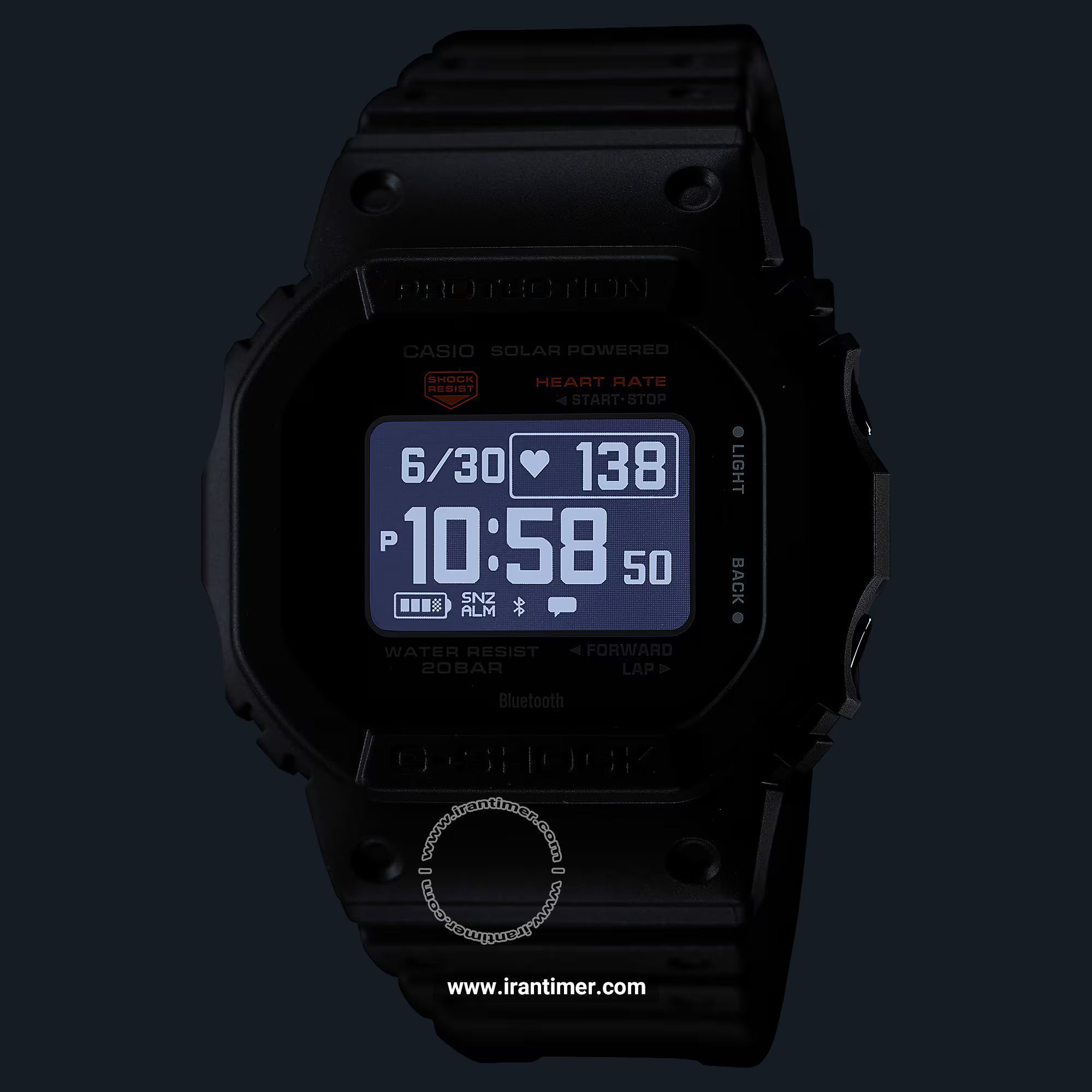 قیمت و خرید ساعت مچی مردانه کاسیو (CASIO) جی شاک مدل DW-H5600-1DR اسپرت | اورجینال و اصلی