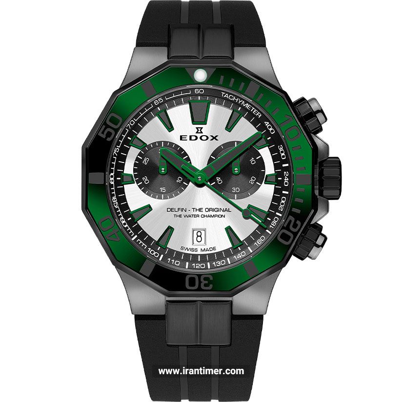 قیمت و خرید ساعت مچی مردانه ادُکس(EDOX) مدل 1011237GNVCAANV اسپرت | اورجینال و اصلی