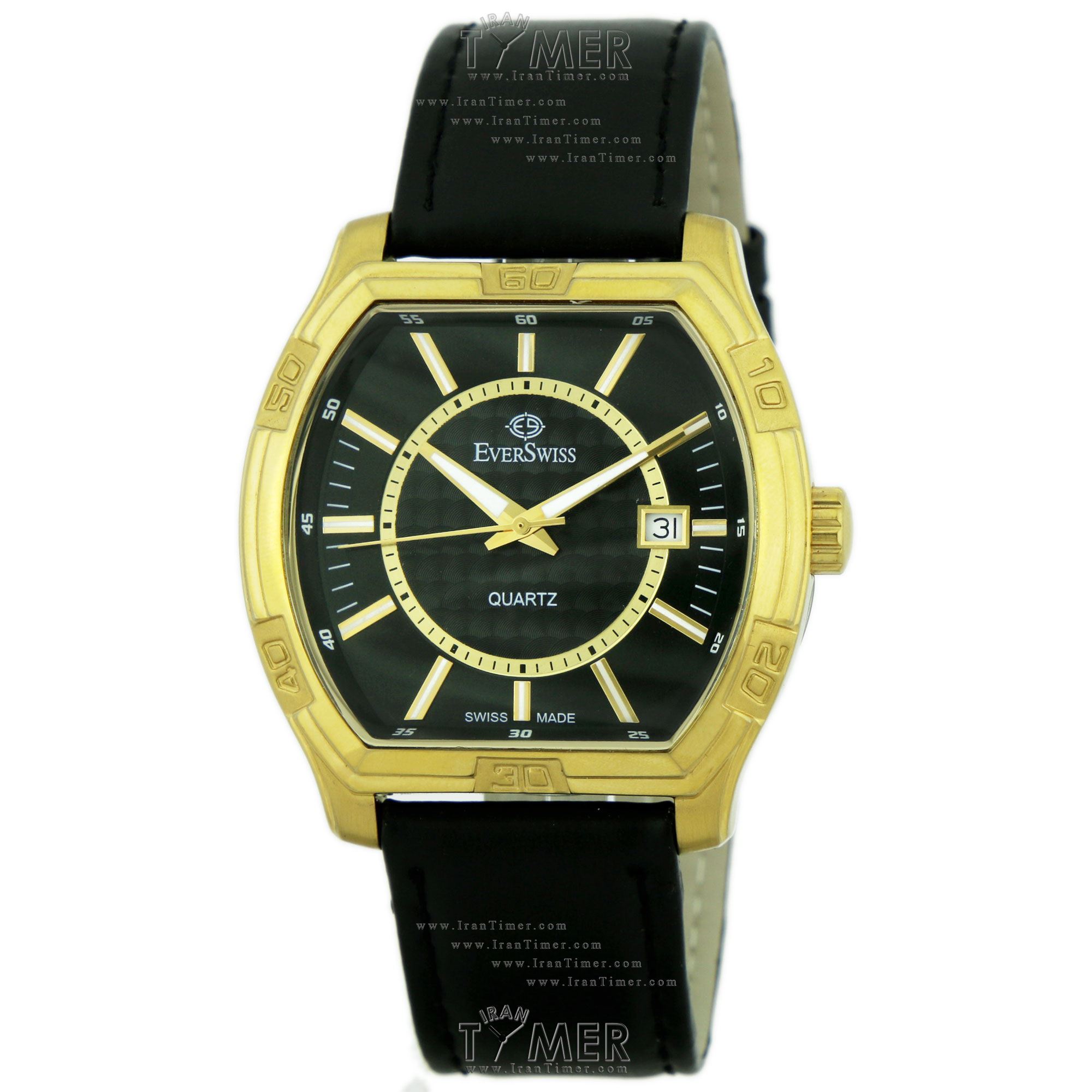 قیمت و خرید ساعت مچی مردانه اورسوئیس(EVER SWISS) مدل 19228-G154 کلاسیک | اورجینال و اصلی