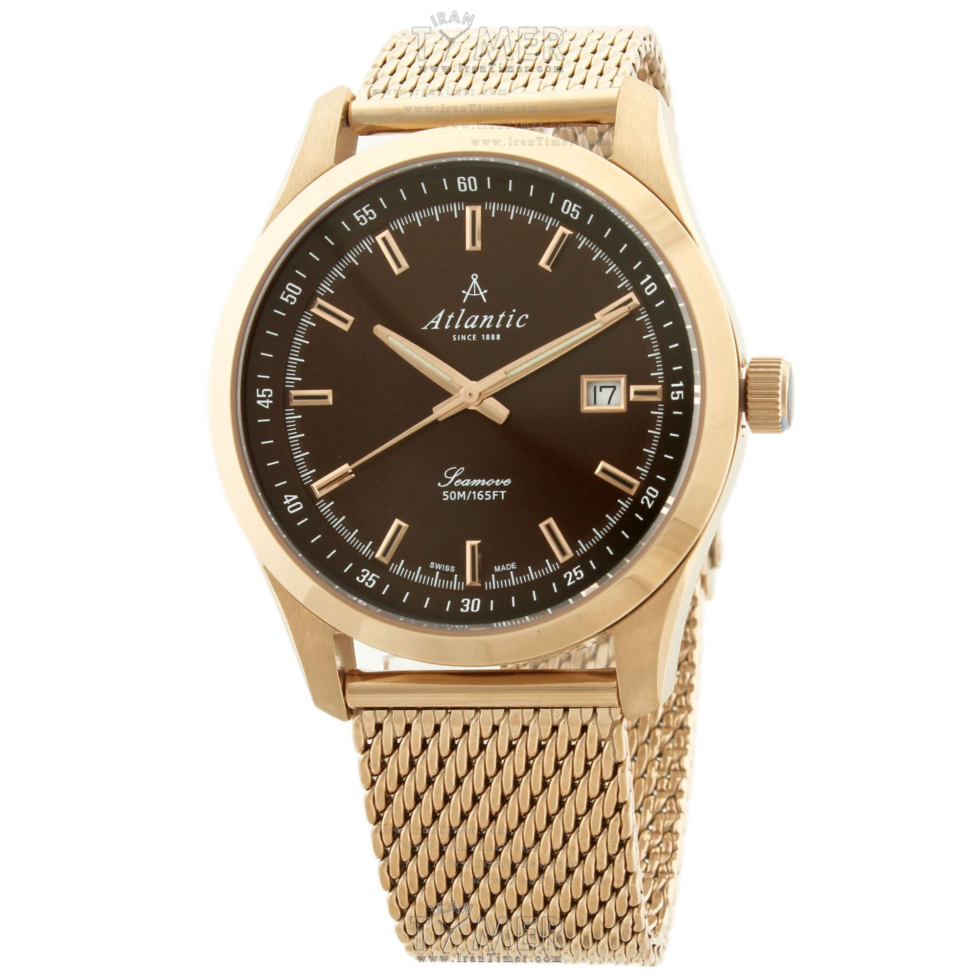 قیمت و خرید ساعت مچی مردانه آتلانتیک(ATLANTIC) مدل AC65356.44.81 کلاسیک | اورجینال و اصلی