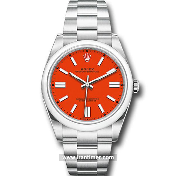 قیمت و خرید ساعت مچی مردانه رولکس(Rolex) مدل 124300 reio Orange کلاسیک | اورجینال و اصلی