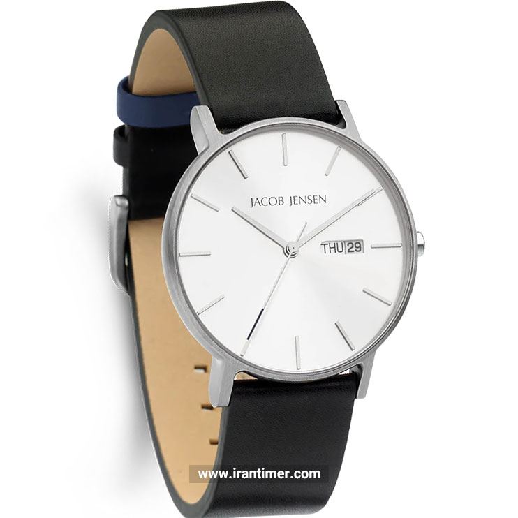قیمت و خرید ساعت مچی مردانه جیکوب جنسن(Jacob Jensen) مدل TITANIUM SAPPHIRE -TIMELESS NORDIC-160 SAMPLE کلاسیک | اورجینال و اصلی