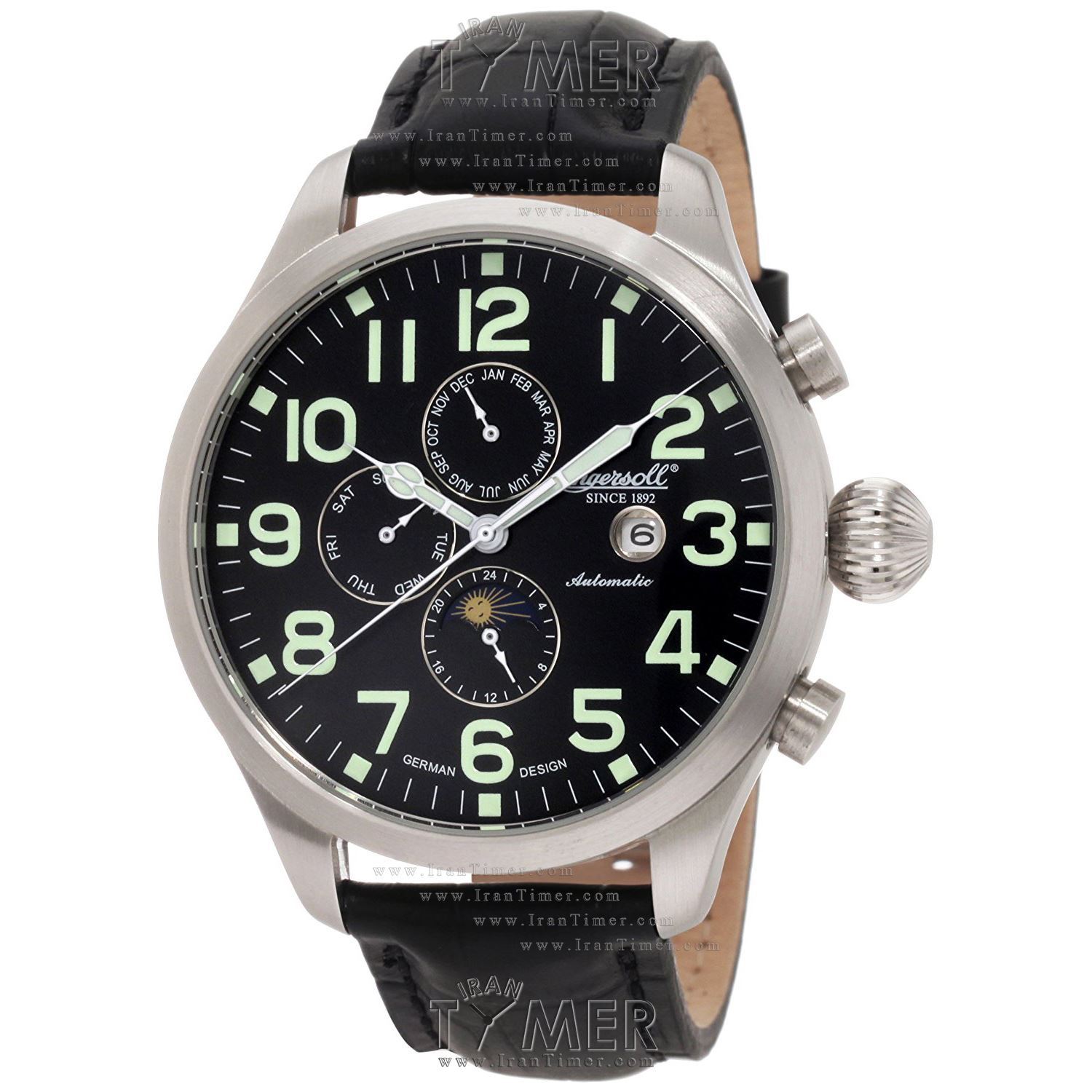 قیمت و خرید ساعت مچی مردانه اینگرسول(INGERSOLL) مدل IN1602BK کلاسیک | اورجینال و اصلی