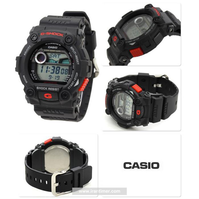 قیمت و خرید ساعت مچی مردانه کاسیو (CASIO) جی شاک مدل G-7900-1DR اسپرت | اورجینال و اصلی