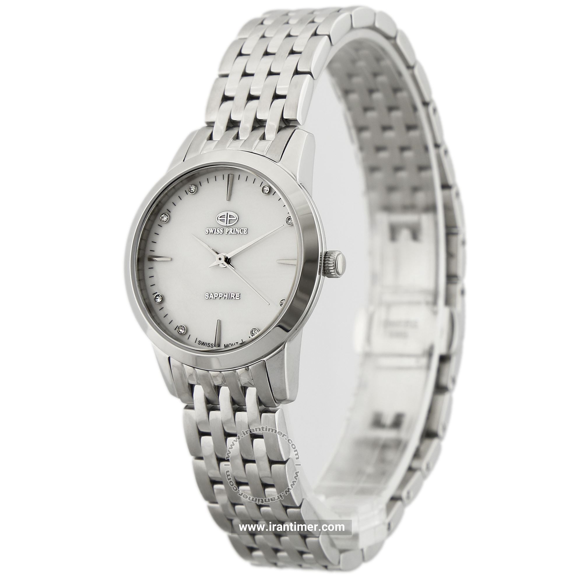 قیمت و خرید ساعت مچی زنانه سوئیس پرنس(Swiss Prince) مدل 2001G-WOMEN-WHITE کلاسیک | اورجینال و اصلی