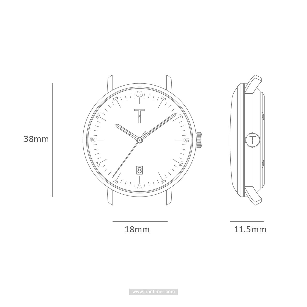 قیمت و خرید ساعت مچی مردانه تیلور(TYLOR) مدل TLAL004 کلاسیک | اورجینال و اصلی
