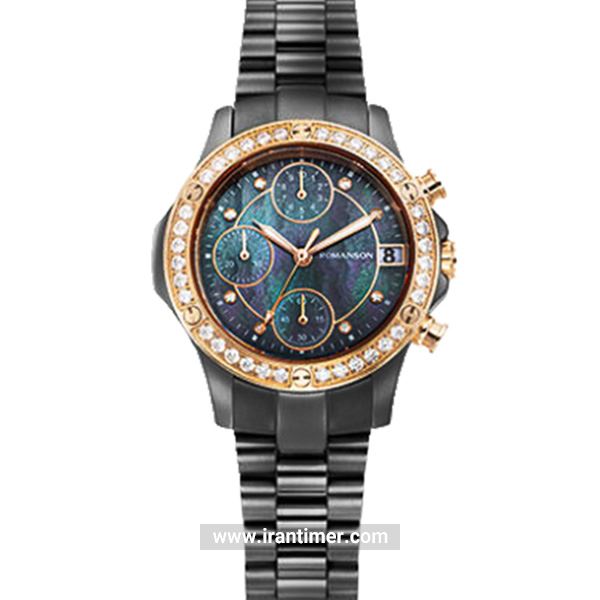 قیمت و خرید ساعت مچی زنانه رومانسون(ROMANSON) مدل RM7000QLBKM36R-BK فشن | اورجینال و اصلی