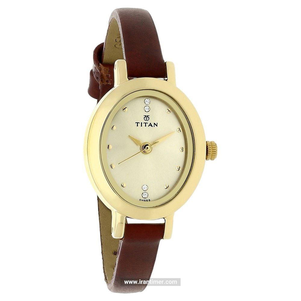 قیمت و خرید ساعت مچی زنانه تایتِن(TITAN) مدل T2599YL01 کلاسیک | اورجینال و اصلی