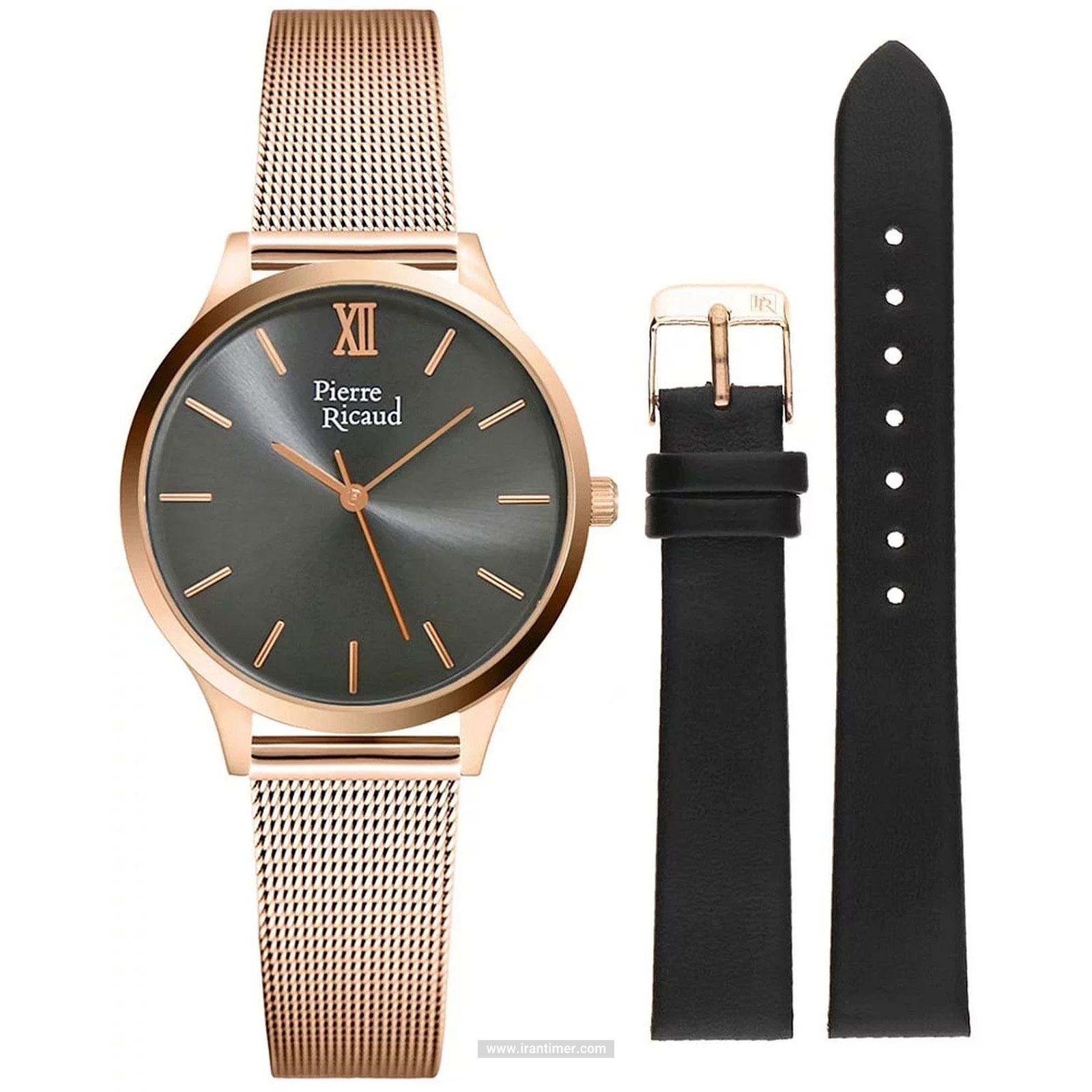 قیمت و خرید ساعت مچی زنانه پیر ریکو(Pierre Ricaud) مدل P22045.9167Q-SET کلاسیک | اورجینال و اصلی
