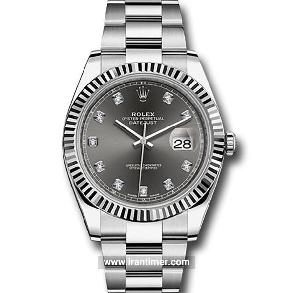قیمت و خرید ساعت مچی مردانه رولکس(Rolex) مدل 126334 dkrdo Gray کلاسیک | اورجینال و اصلی