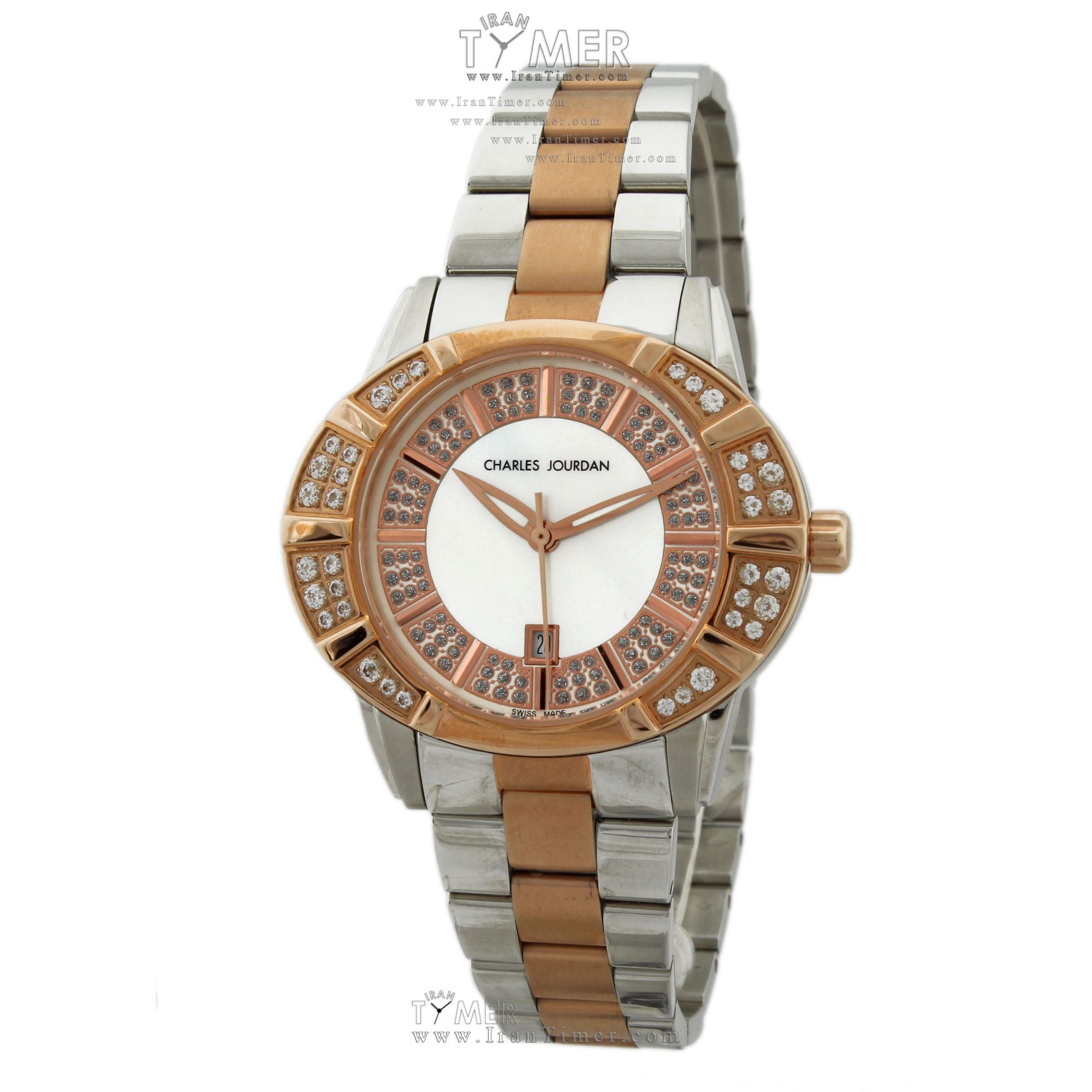 قیمت و خرید ساعت مچی زنانه چارلز جردن(CHARLES JOURDAN Paris) مدل 185-27-1 کلاسیک فشن | اورجینال و اصلی