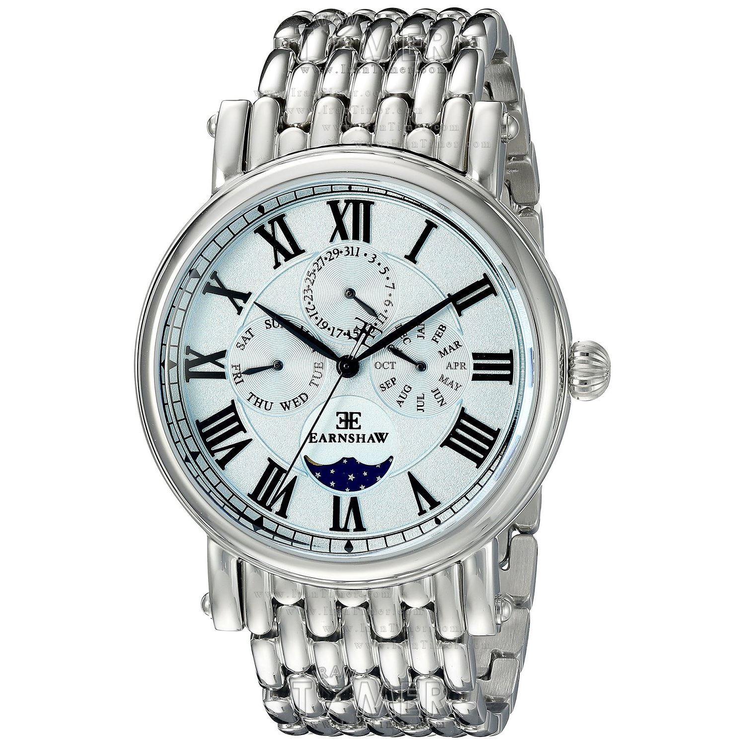 قیمت و خرید ساعت مچی مردانه ارنشا(EARNSHAW) مدل ES-8031-22 کلاسیک | اورجینال و اصلی