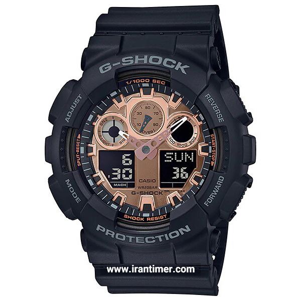 قیمت و خرید ساعت مچی مردانه کاسیو (CASIO) جی شاک مدل GA-100MMC-1ADR اسپرت | اورجینال و اصلی