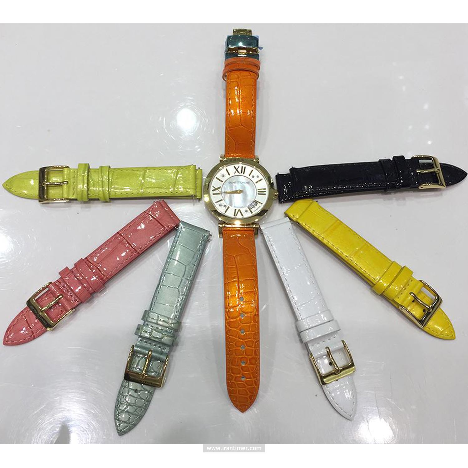 قیمت و خرید ساعت مچی زنانه سانتا نوره (SAINT HONORE) مدل 766466 3YRDT کلاسیک فشن | اورجینال و اصلی