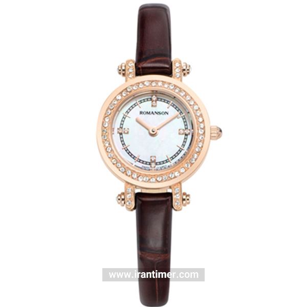 قیمت و خرید ساعت مچی زنانه رومانسون(ROMANSON) مدل RL1B72TL1RAS6R(RG/BR)-W فشن | اورجینال و اصلی