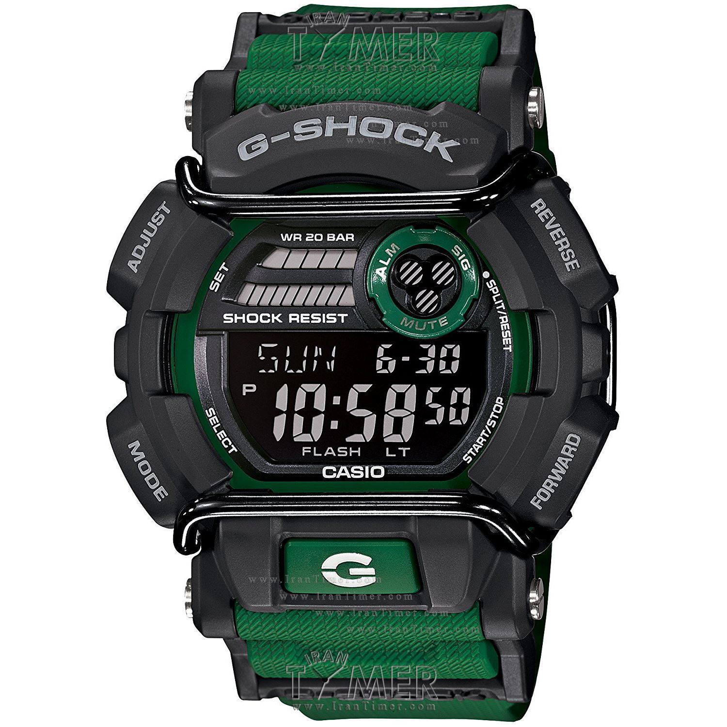 قیمت و خرید ساعت مچی مردانه کاسیو (CASIO) جی شاک مدل GD-400-3DR اسپرت | اورجینال و اصلی