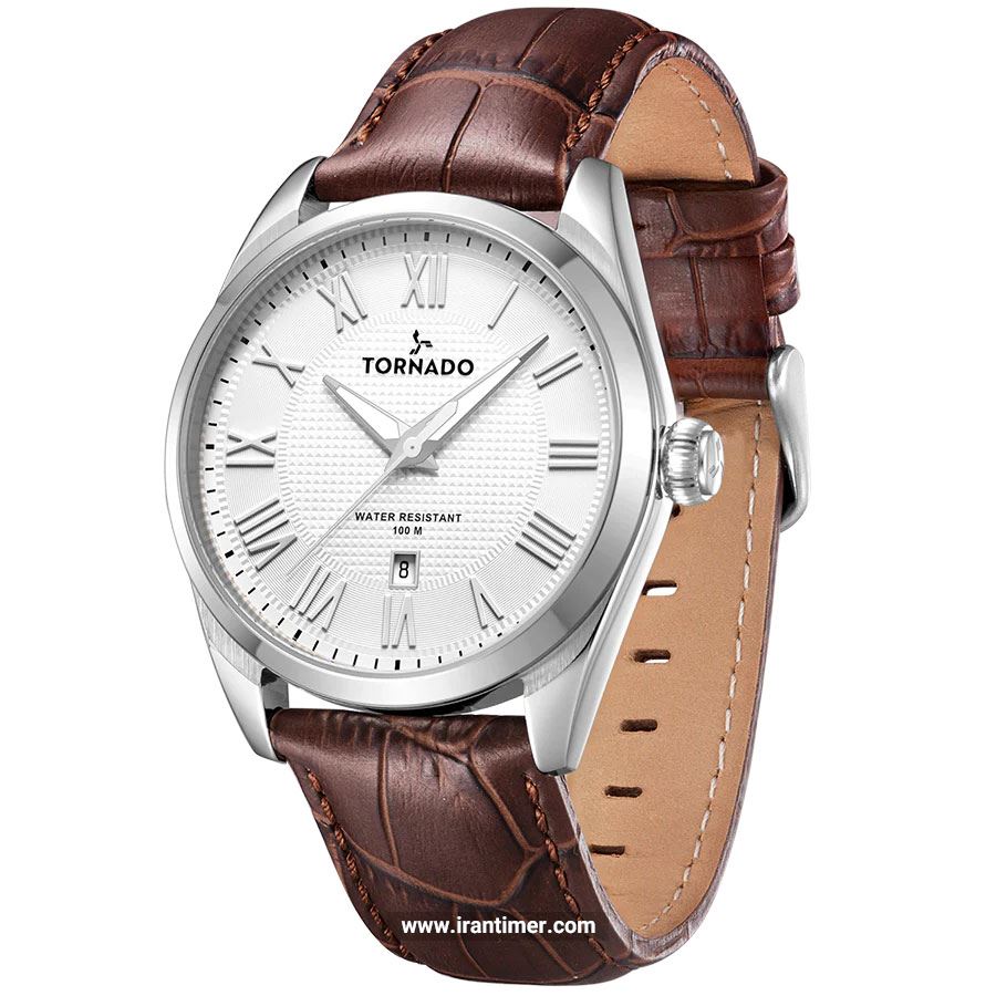 قیمت و خرید ساعت مچی مردانه تورنادو(Tornado) مدل T8007-SLDW کلاسیک | اورجینال و اصلی