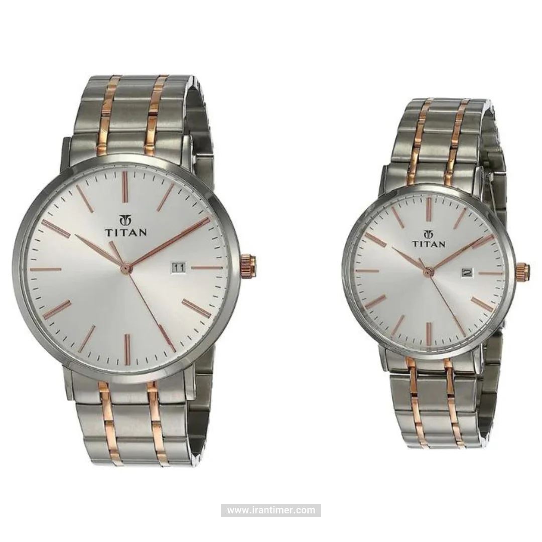 قیمت و خرید ساعت مچی مردانه زنانه تایتِن(TITAN) مدل T9400294202KM01 کلاسیک | اورجینال و اصلی