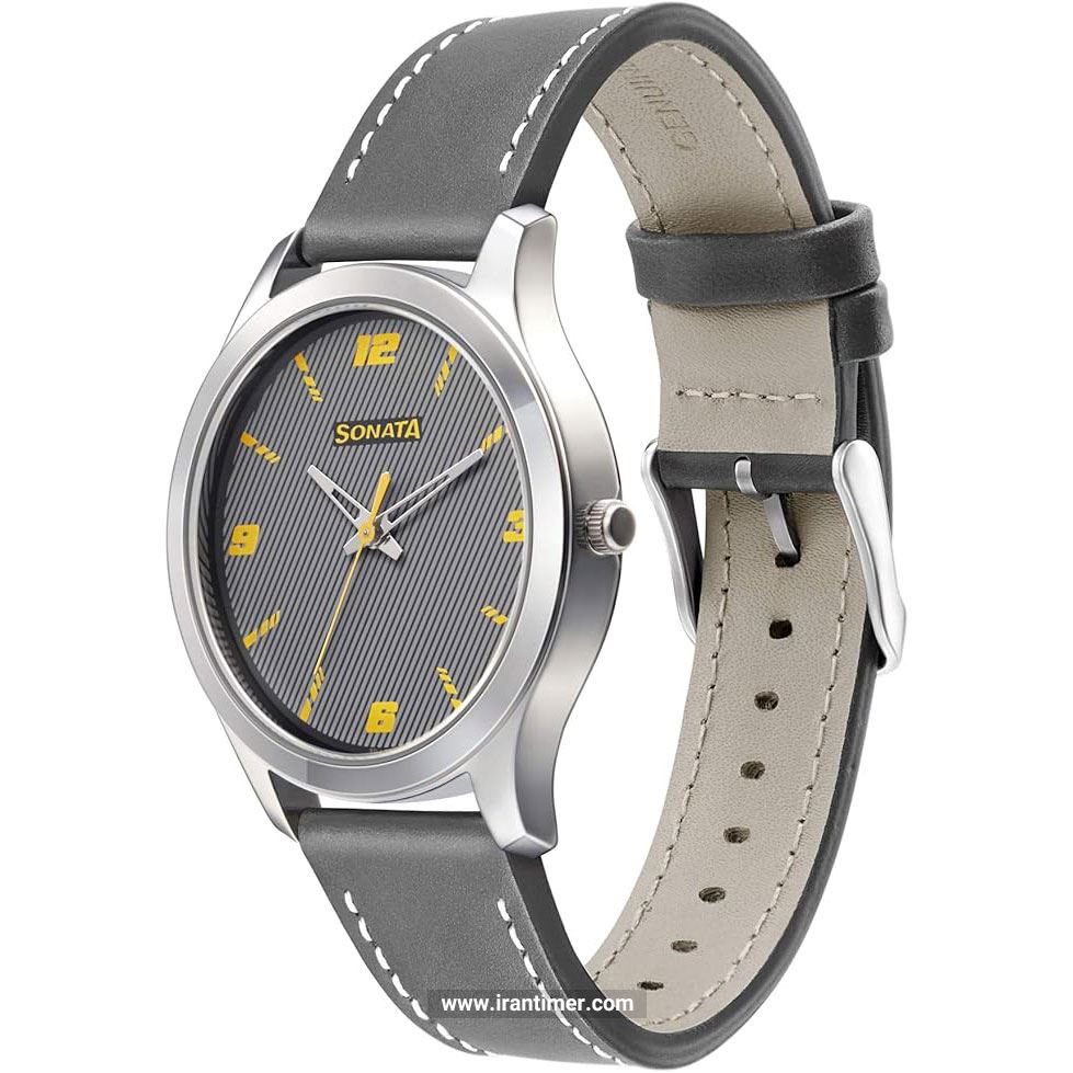 قیمت و خرید ساعت مچی مردانه تایتِن(TITAN) مدل T77063SL08 کلاسیک | اورجینال و اصلی