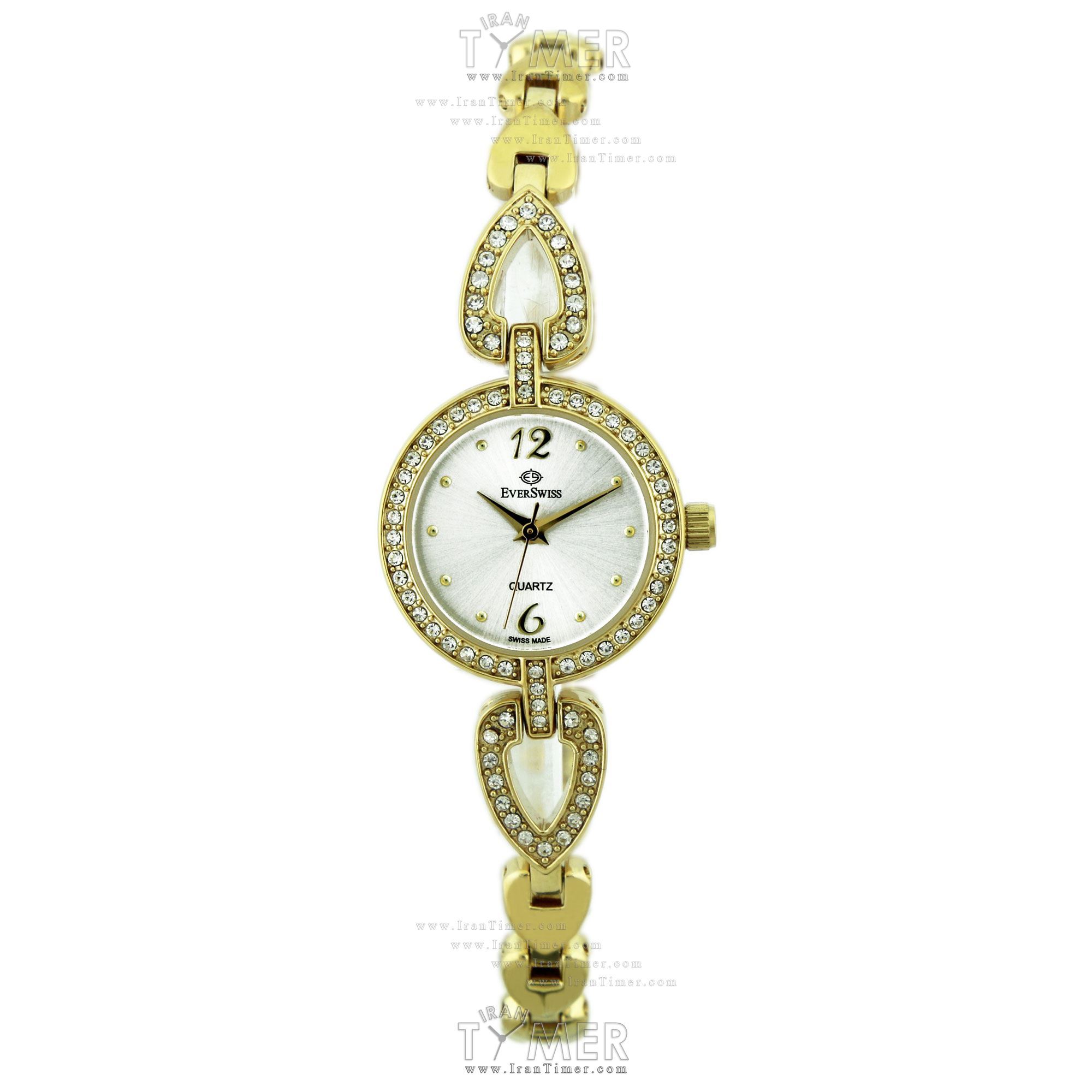 قیمت و خرید ساعت مچی زنانه اورسوئیس(EVER SWISS) مدل 1684-237D کلاسیک فشن | اورجینال و اصلی