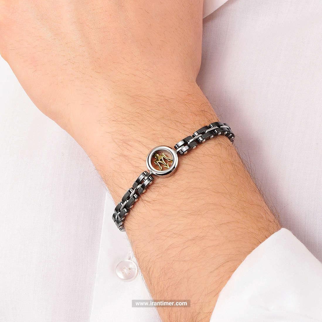 قیمت و خرید دستبند باز مردانه مازراتی(MASERATI) مدل JM219AQH12 کلاسیک | اورجینال و اصلی