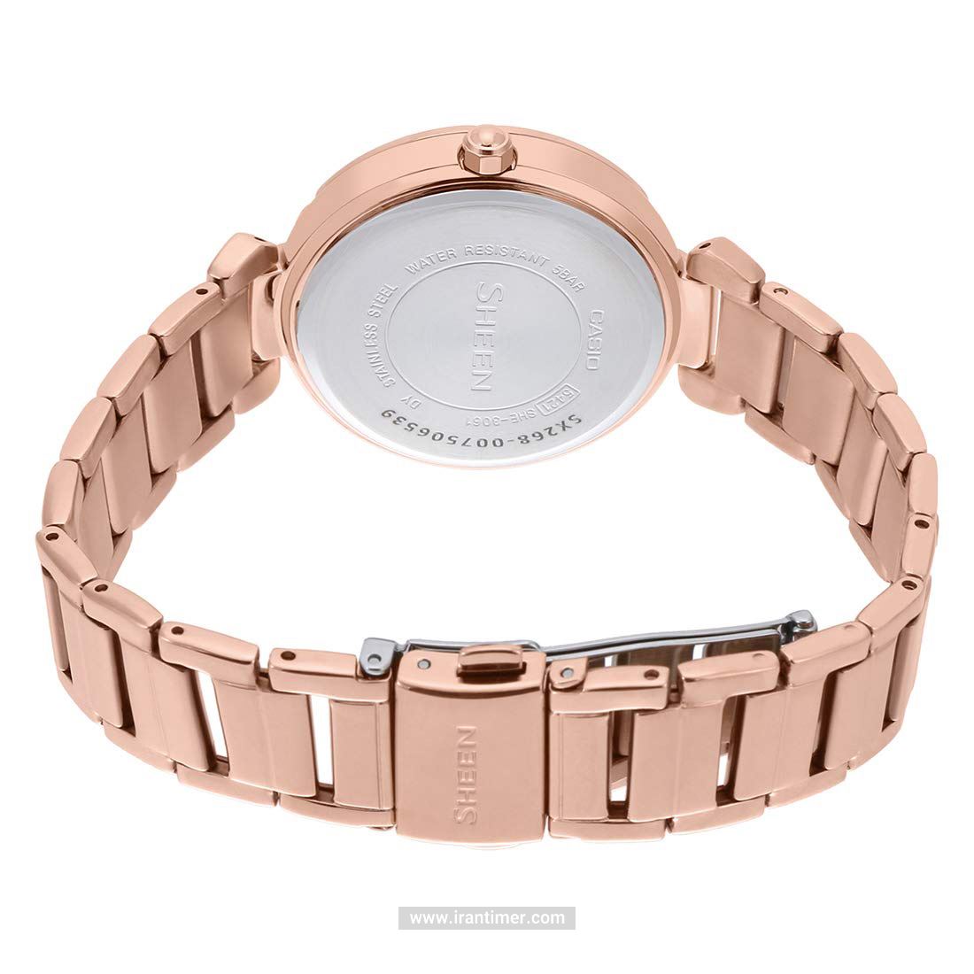 قیمت و خرید ساعت مچی زنانه کاسیو (CASIO) شین مدل SHE-3061PG-2AUDF فشن | اورجینال و اصلی