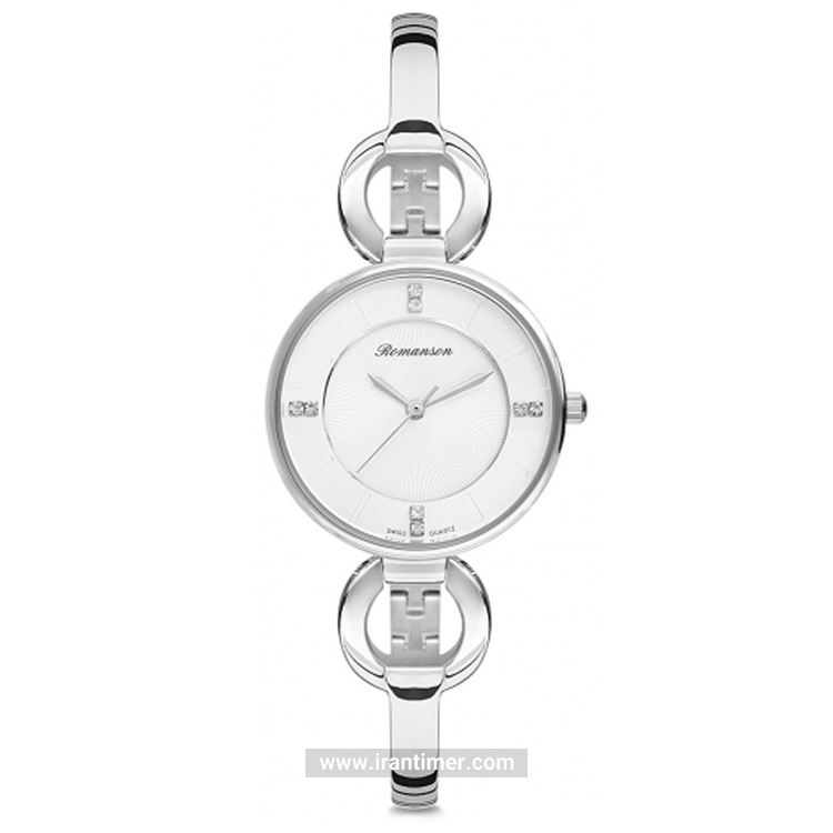 قیمت و خرید ساعت مچی زنانه رومانسون(ROMANSON) مدل RM7A04LLWWA1R1-W کلاسیک | اورجینال و اصلی