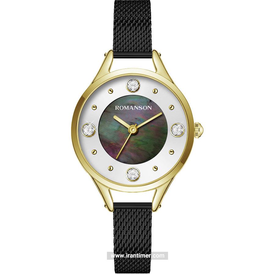 قیمت و خرید ساعت مچی زنانه رومانسون(ROMANSON) مدل RM0B04LLBGM31G-BK کلاسیک | اورجینال و اصلی