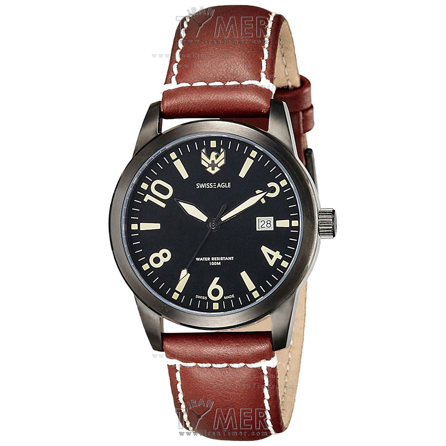 قیمت و خرید ساعت مچی مردانه سوئیس ایگل(SWISS EAGLE) مدل SE9029-07 کلاسیک | اورجینال و اصلی