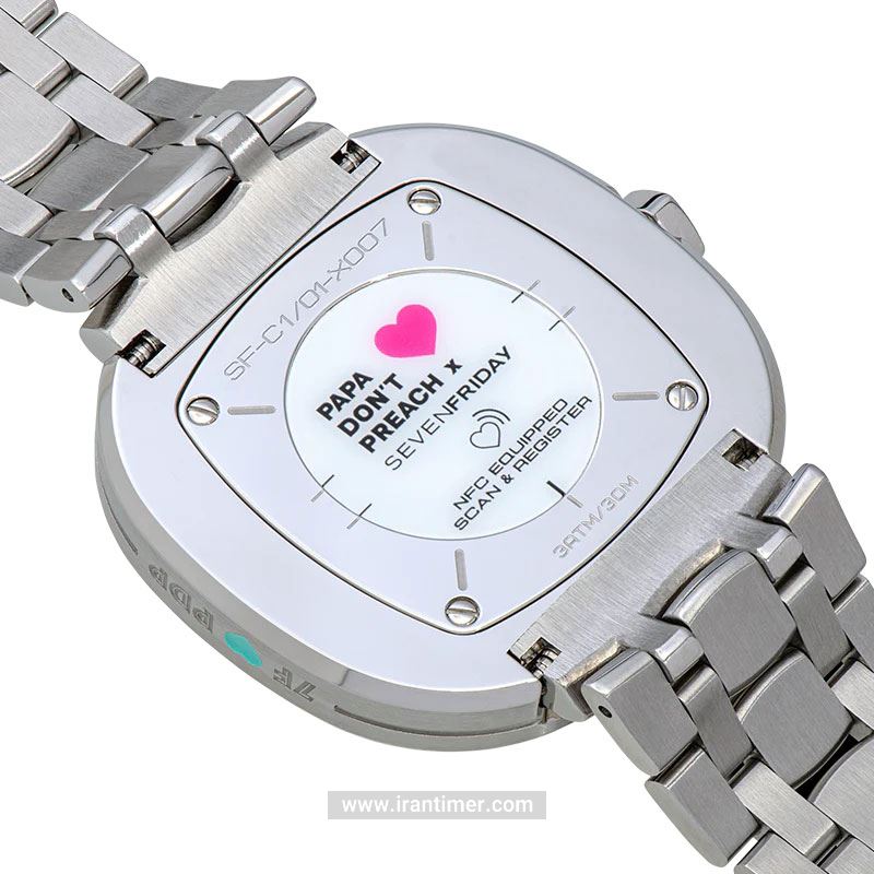 قیمت و خرید ساعت مچی زنانه سون فرایدی(SEVEN FRIDAY) مدل SF-C1/01 فشن | اورجینال و اصلی