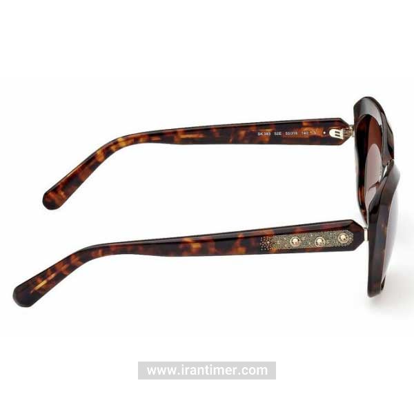 قیمت و خرید عینک آفتابی زنانه کلاسیک (SWAROVSKI) مدل SK 0383 52E 55 | اورجینال و اصلی