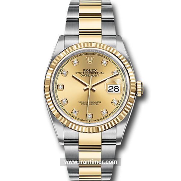 قیمت و خرید ساعت مچی مردانه رولکس(Rolex) مدل 126233 CHDO GOLD کلاسیک | اورجینال و اصلی