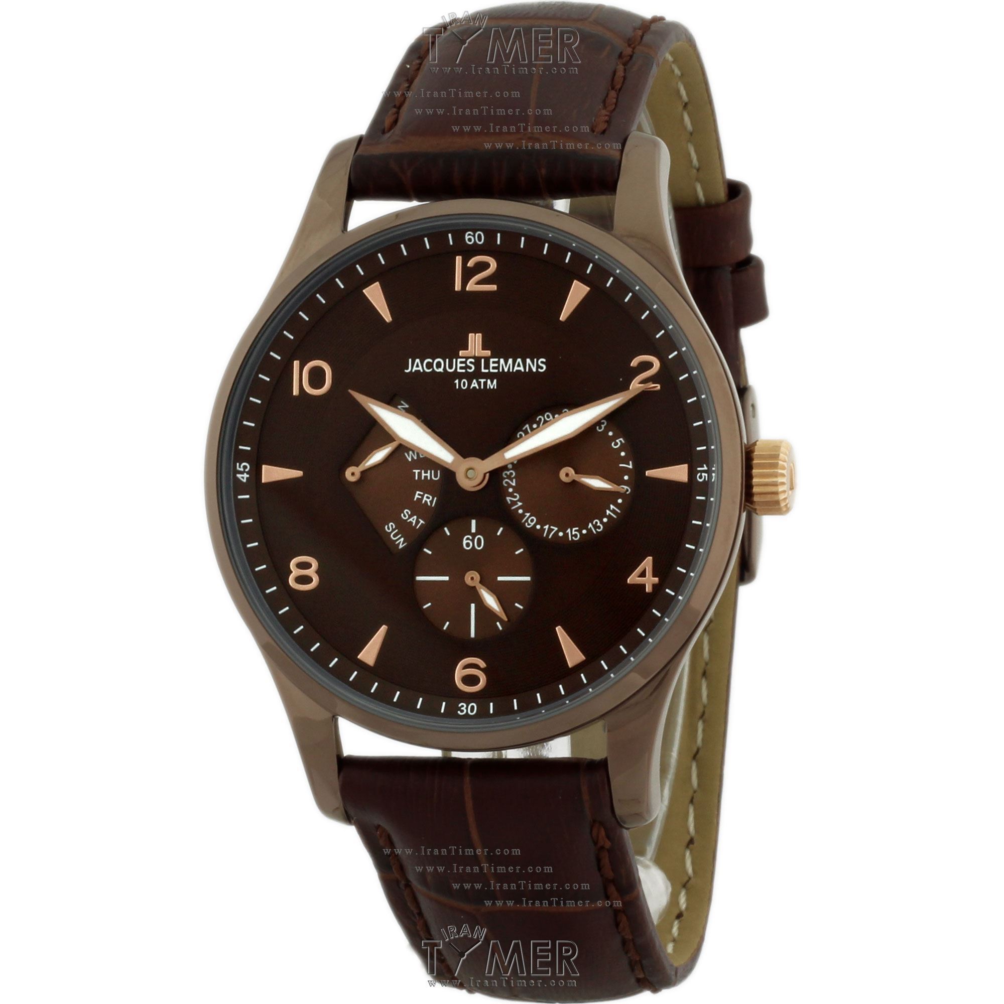 قیمت و خرید ساعت مچی مردانه ژاک لمن(JACQUES LEMANS) مدل 1-1827G کلاسیک اسپرت | اورجینال و اصلی