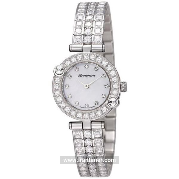 قیمت و خرید ساعت مچی زنانه رومانسون(ROMANSON) مدل RM6A15QLWWM1R1-W فشن | اورجینال و اصلی
