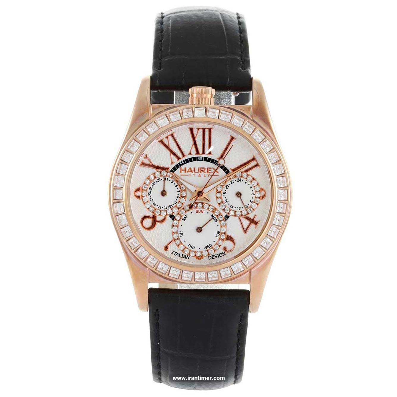 قیمت و خرید ساعت مچی زنانه هورکس(Haurex) مدل ZQHX-8H331DWH فشن | اورجینال و اصلی