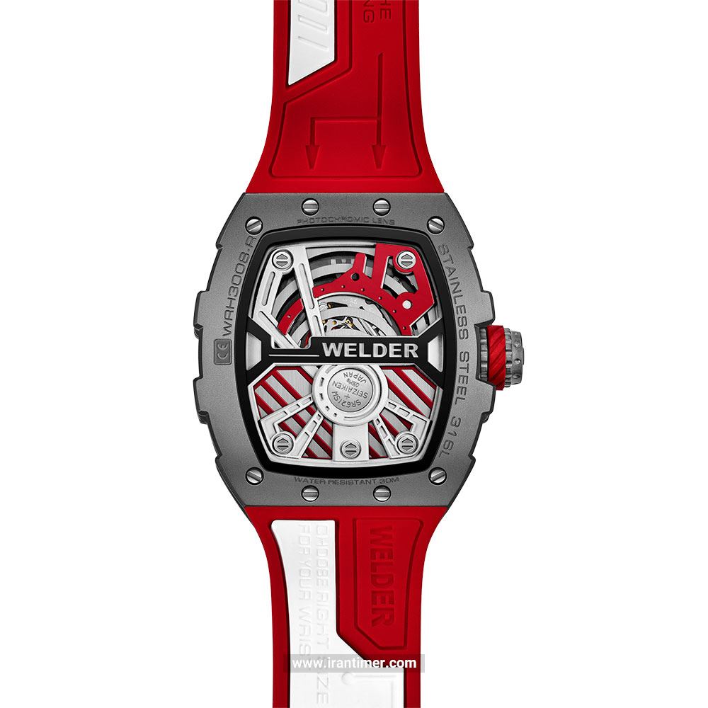 قیمت و خرید ساعت مچی مردانه ولدر(WELDER) مدل WRH3008-R اسپرت | اورجینال و اصلی