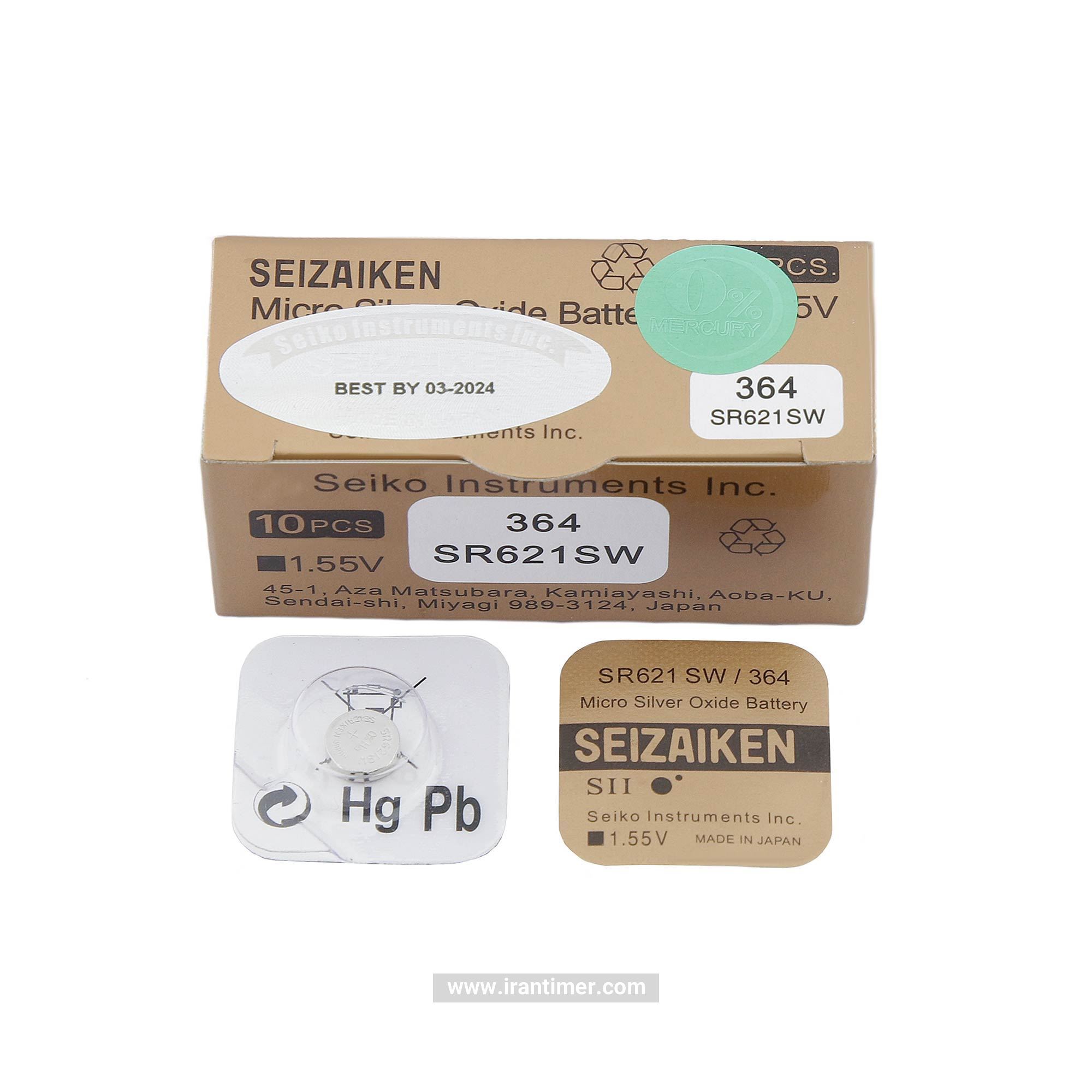 لوازم جانبی باتری ساعت - سیزاکن (سیکو) مدل 364