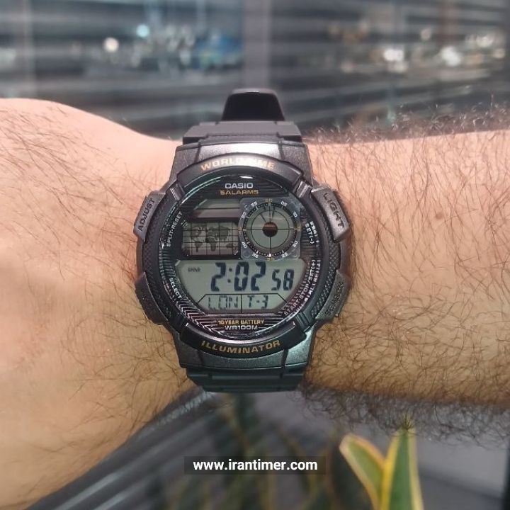 قیمت و خرید ساعت مچی مردانه کاسیو (CASIO) جنرال مدل AE-1000W-1AVDF اسپرت | اورجینال و اصلی