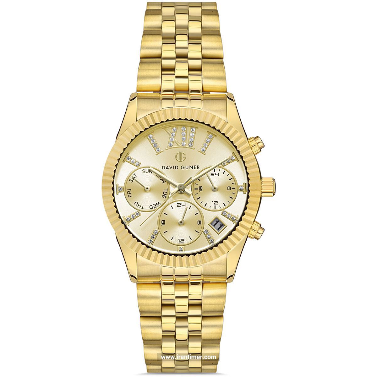 قیمت و خرید ساعت مچی زنانه دیوید گانر(David Guner) مدل DG-8340LA-B4 کلاسیک فشن | اورجینال و اصلی