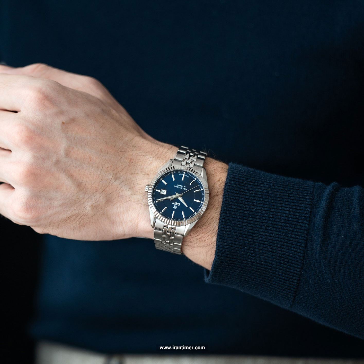 قیمت و خرید ساعت مچی مردانه کاور(COVER) مدل CO208.03 کلاسیک | اورجینال و اصلی