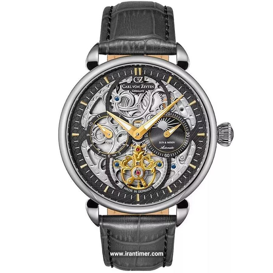 قیمت و خرید ساعت مچی مردانه کارل ون زیتن(CARL VON ZEYTEN) مدل CVZ0005BKGS کلاسیک | اورجینال و اصلی