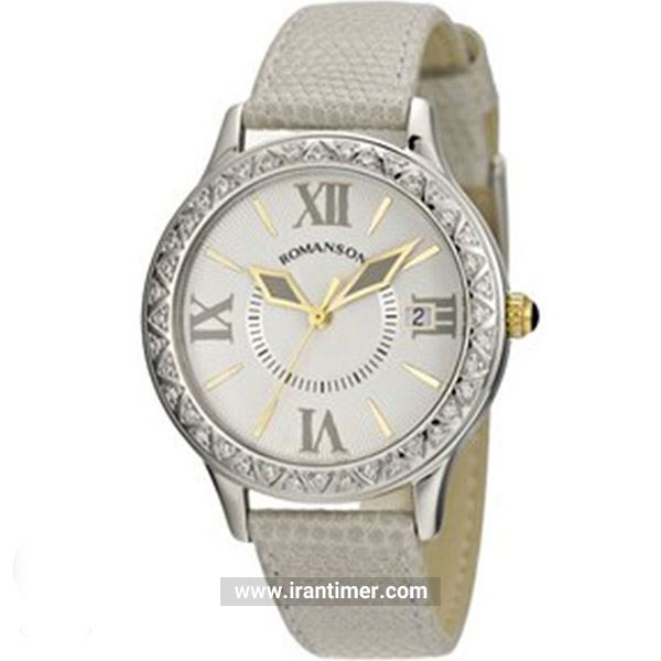 قیمت و خرید ساعت مچی زنانه رومانسون(ROMANSON) مدل RL1222QL1CA14G-W کلاسیک | اورجینال و اصلی