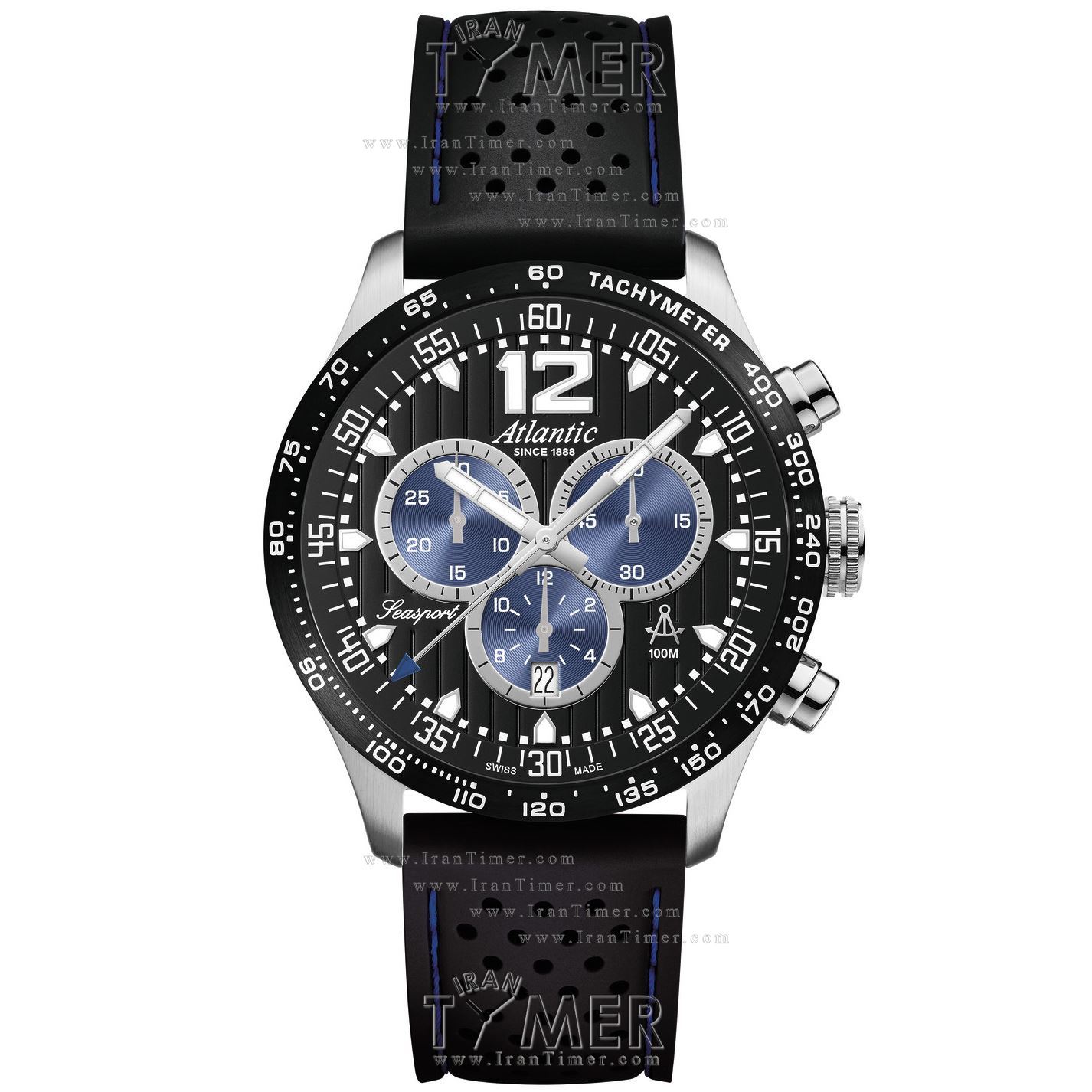 قیمت و خرید ساعت مچی مردانه آتلانتیک(ATLANTIC) مدل AC-87464.47.65B اسپرت | اورجینال و اصلی