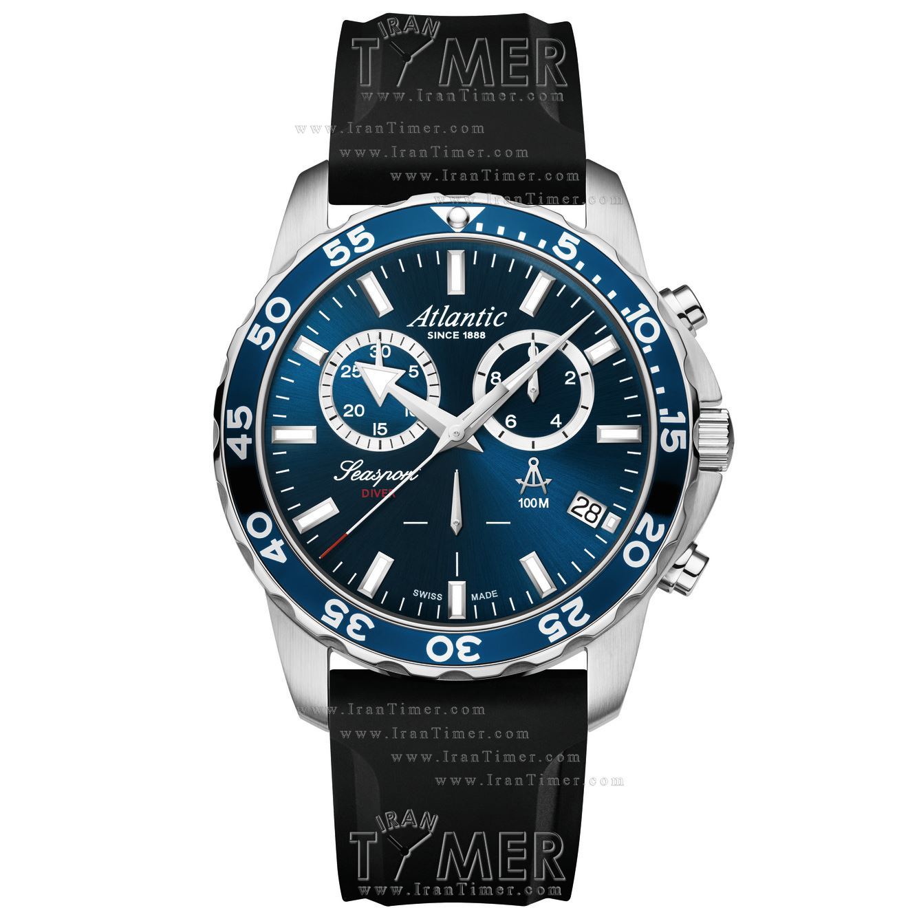 قیمت و خرید ساعت مچی مردانه آتلانتیک(ATLANTIC) مدل AC-87462.42.51PU اسپرت | اورجینال و اصلی