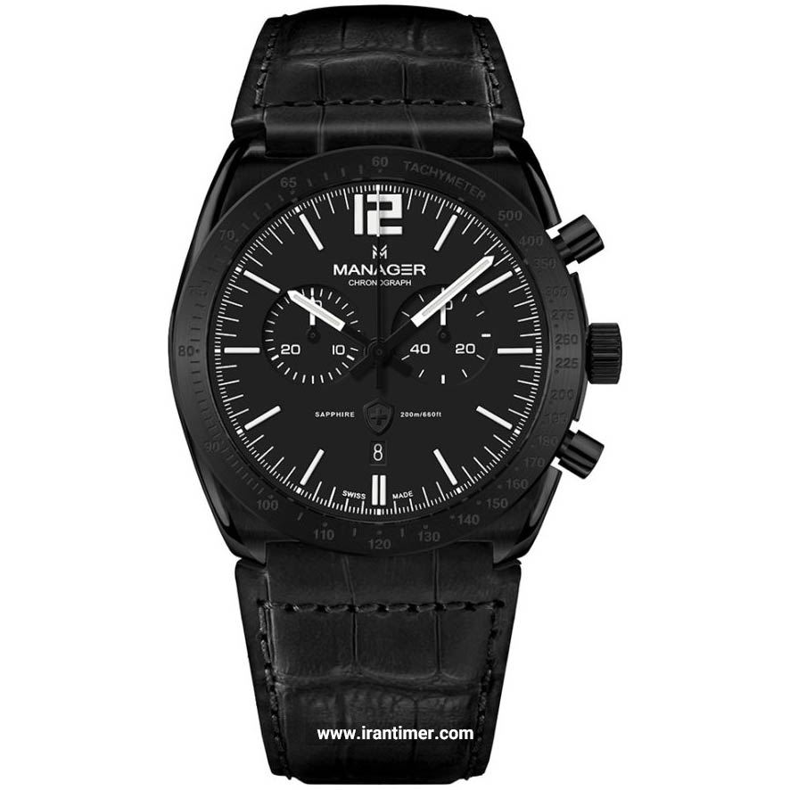 قیمت و خرید ساعت مچی مردانه منیجر(MANAGER) مدل MAN-MA-01-NL کلاسیک | اورجینال و اصلی