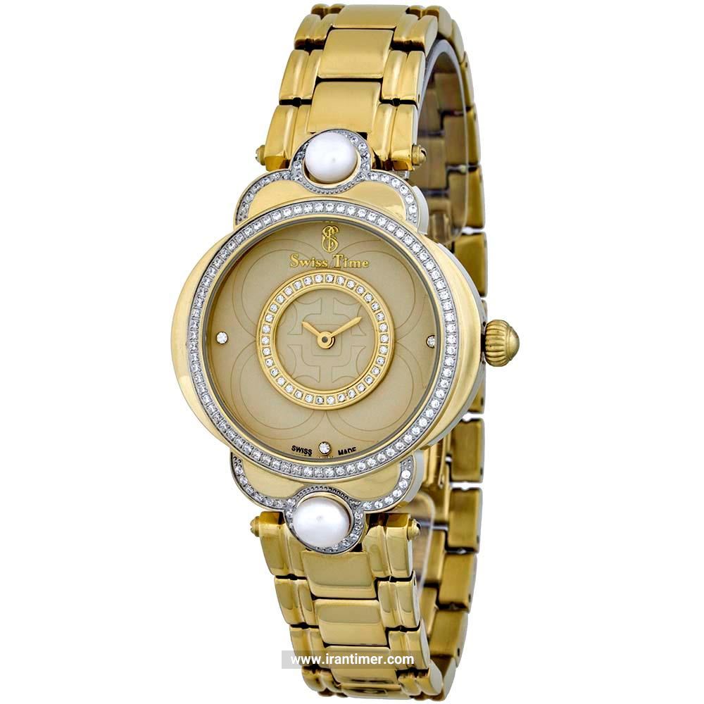 قیمت و خرید ساعت مچی زنانه سوئیس تایم(SWISS TIME) مدل ST 741-GP فشن | اورجینال و اصلی