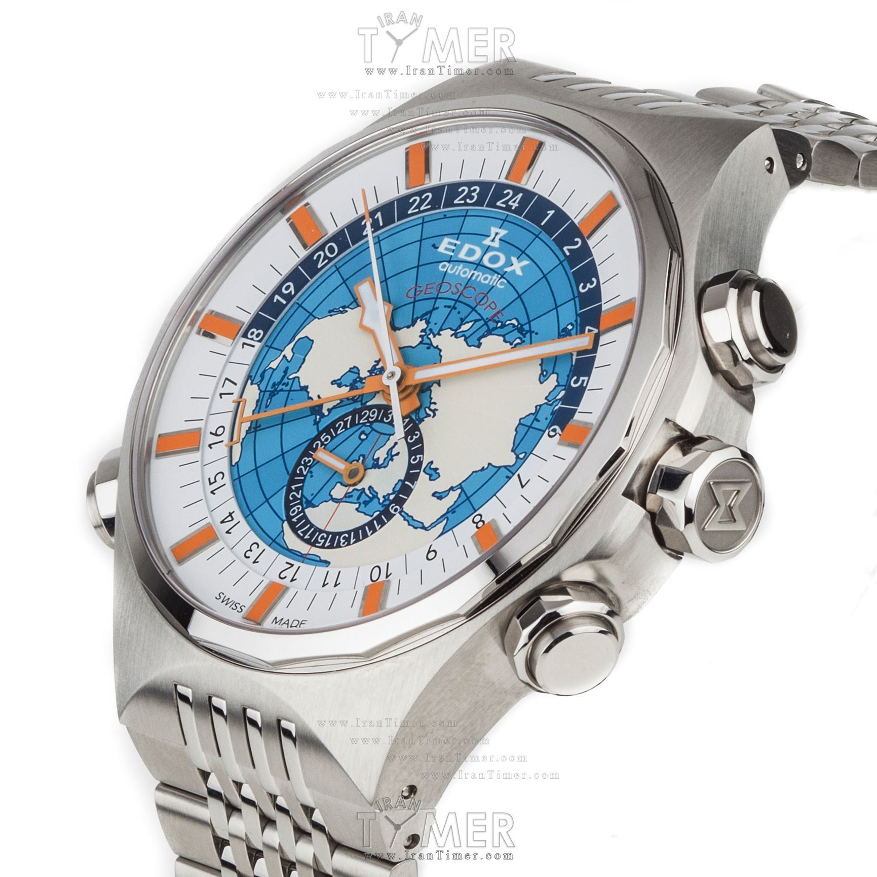 قیمت و خرید ساعت مچی مردانه ادُکس(EDOX) مدل 070023C1 | اورجینال و اصلی