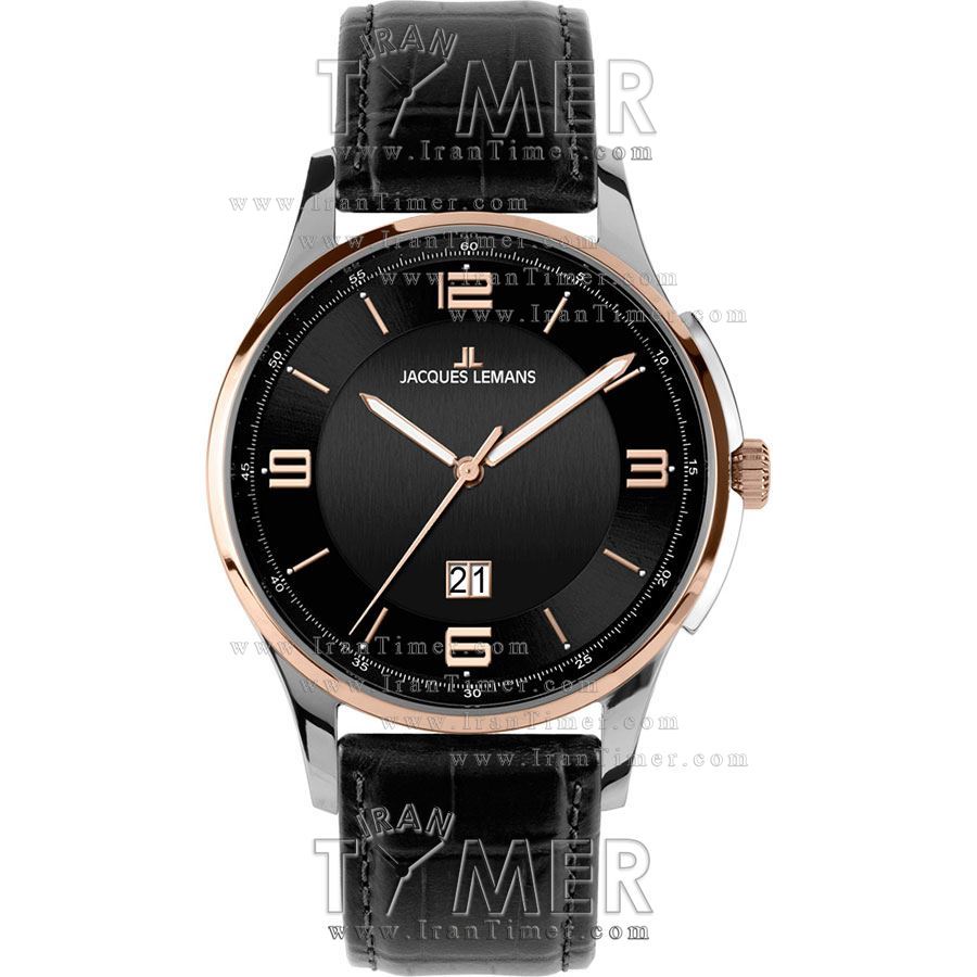 قیمت و خرید ساعت مچی مردانه ژاک لمن(JACQUES LEMANS) مدل 1-1614E کلاسیک | اورجینال و اصلی