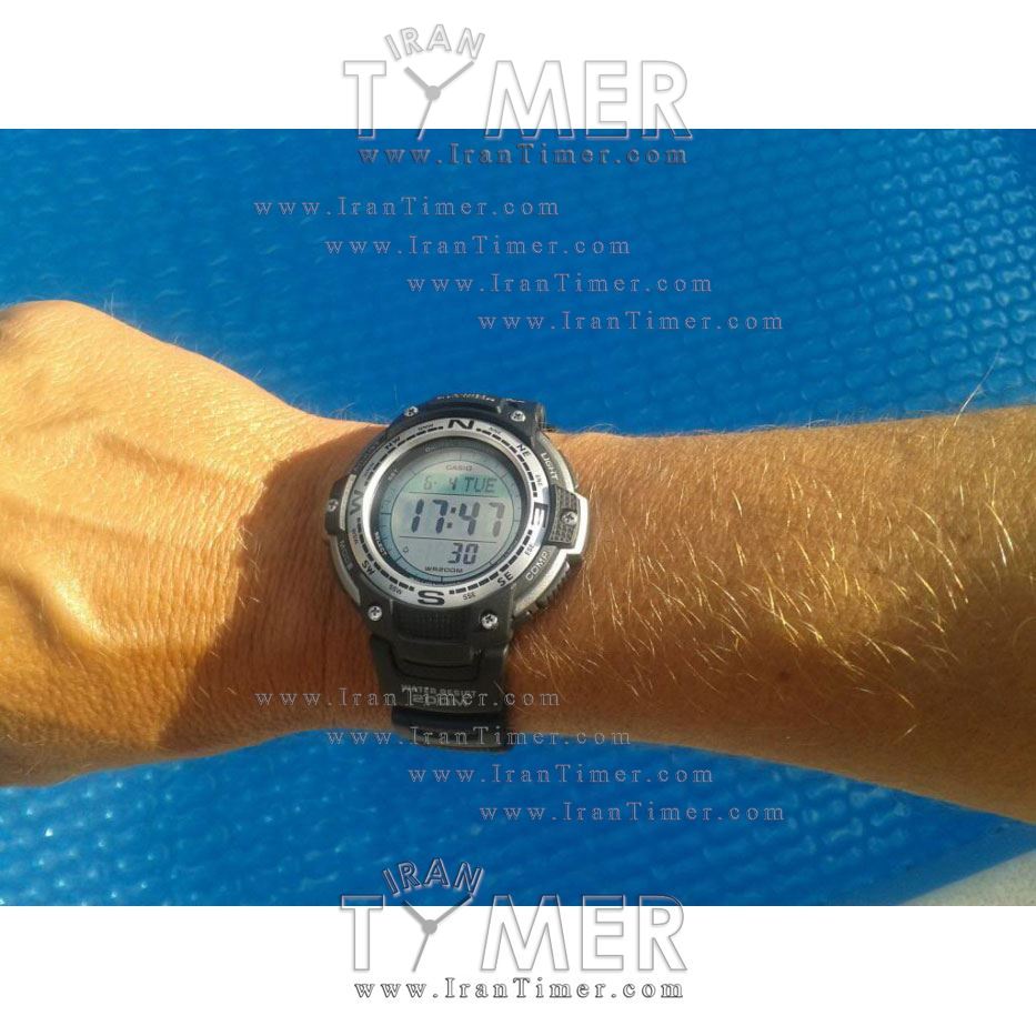 قیمت و خرید ساعت مچی مردانه کاسیو (CASIO) پروترک مدل SGW-100-1VDF اسپرت | اورجینال و اصلی